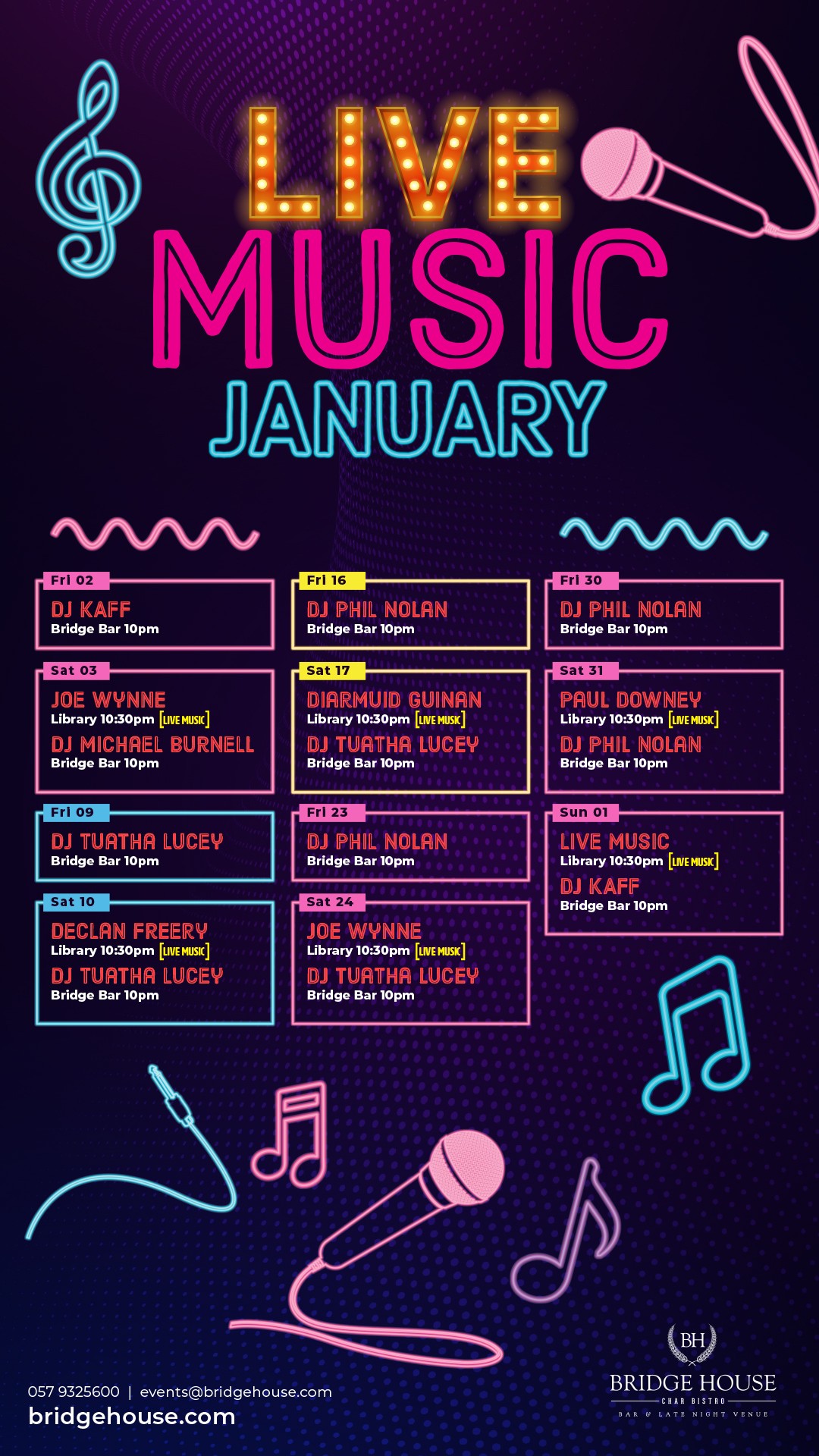 late bar tullamore, char bistro tullamore, hen party tullamore, party tullamore